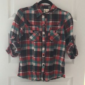 Flannel Button-Up